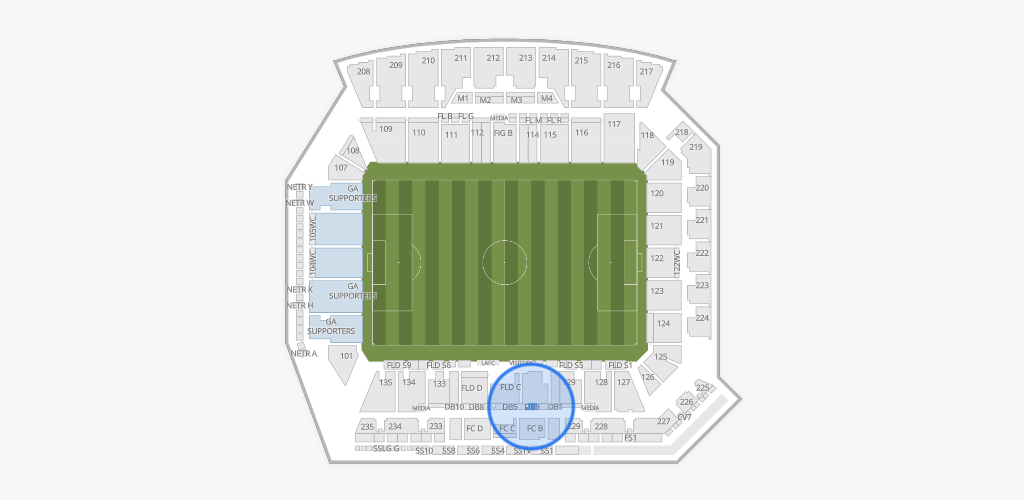 BMO Stadium Seating Chart