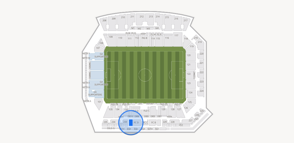BMO Stadium Seating Chart