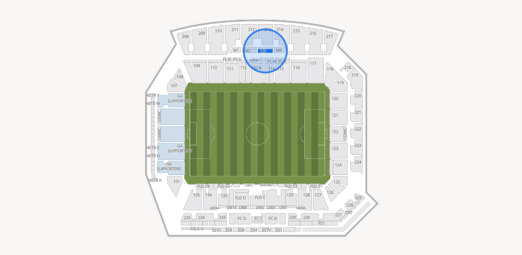 BMO Stadium Seating Chart