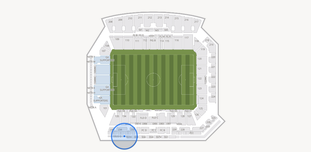 BMO Stadium Seating Chart