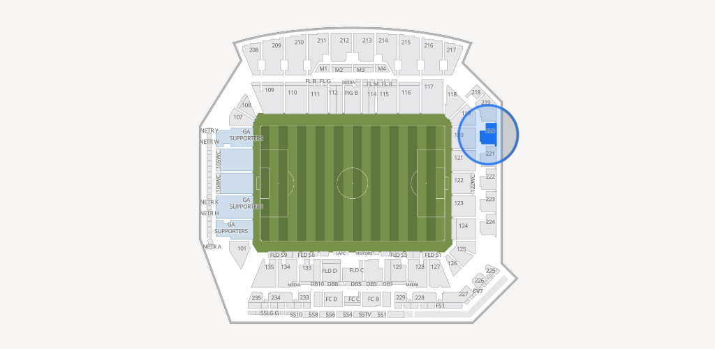 BMO Stadium Seating Chart