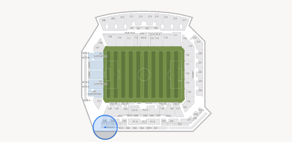 BMO Stadium Seating Chart