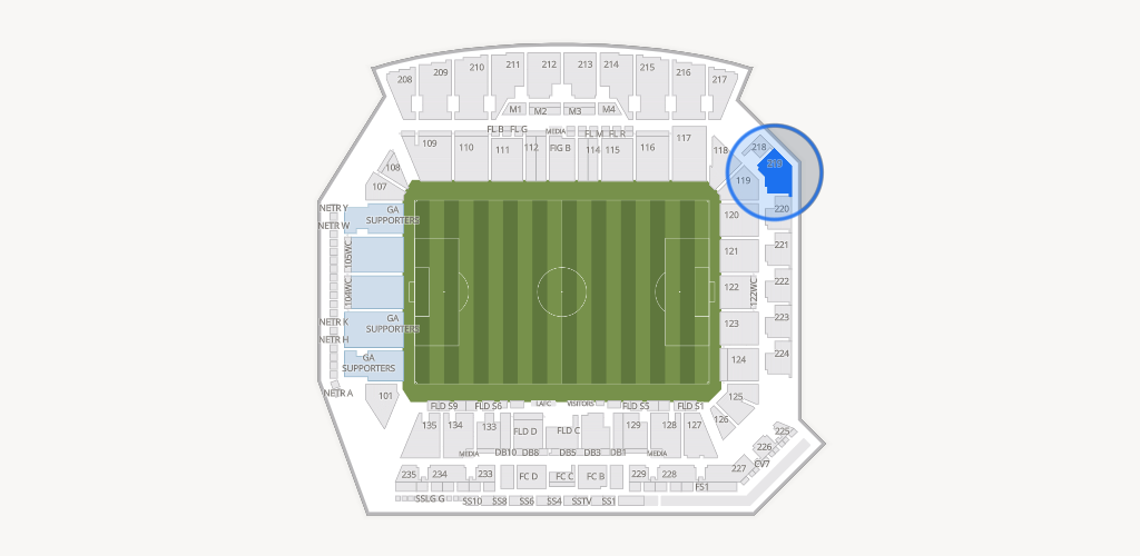 BMO Stadium Seating Chart
