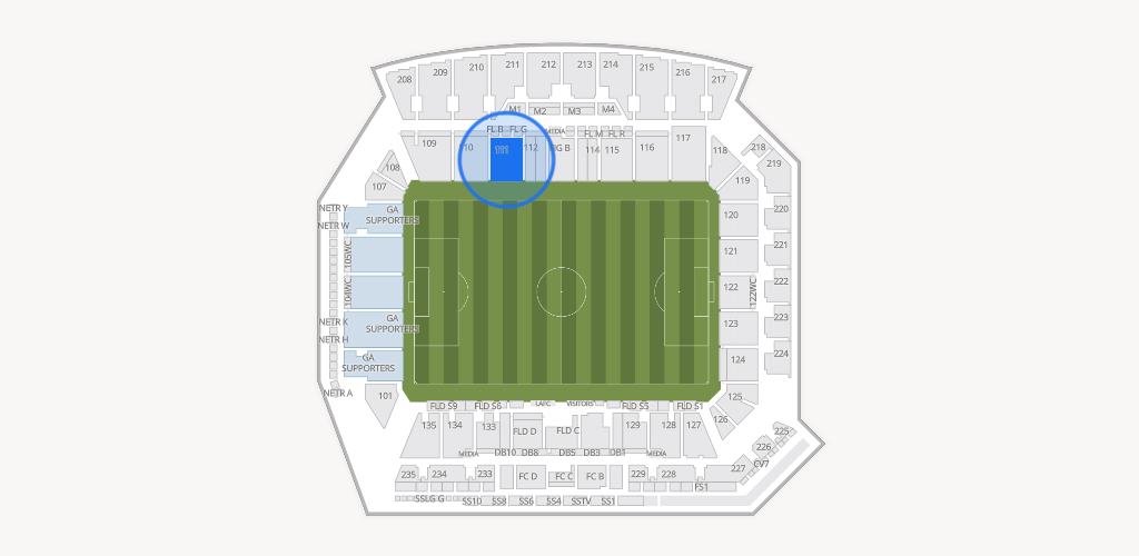 BMO Stadium Seating Chart