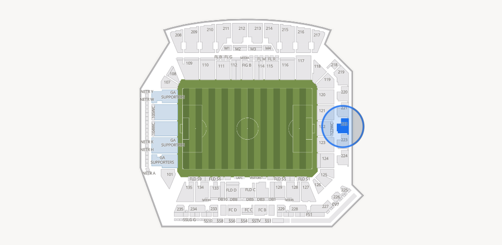 BMO Stadium Seating Chart