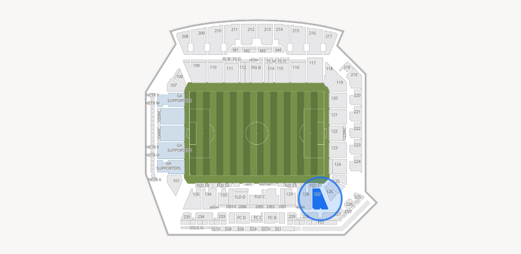 BMO Stadium Seating Chart