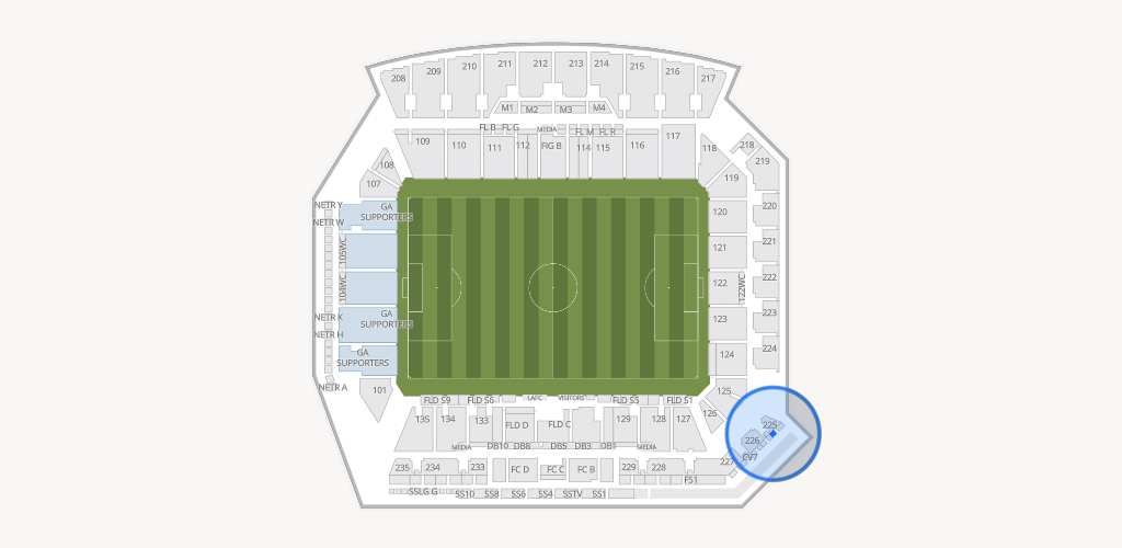 BMO Stadium Seating Chart