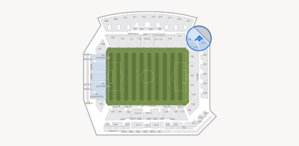 BMO Stadium Seating Chart