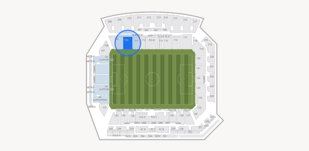 BMO Stadium Seating Chart