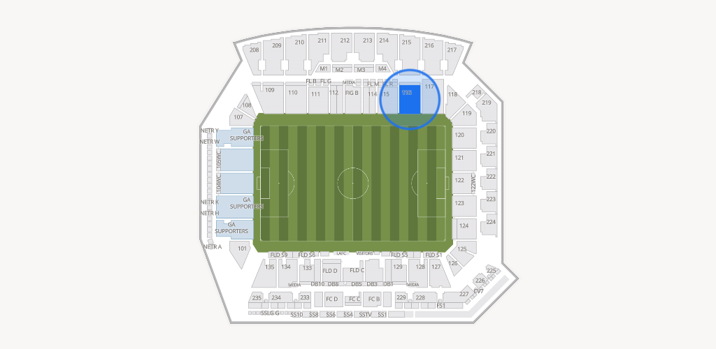 BMO Stadium Seating Chart