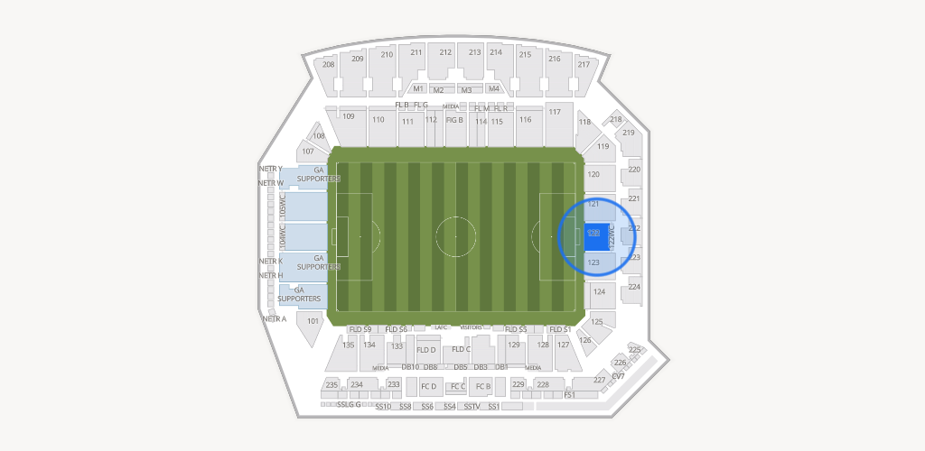 BMO Stadium Seating Chart