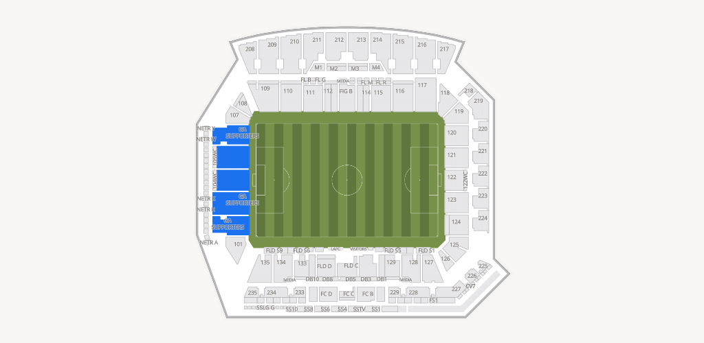 BMO Stadium Seating Chart