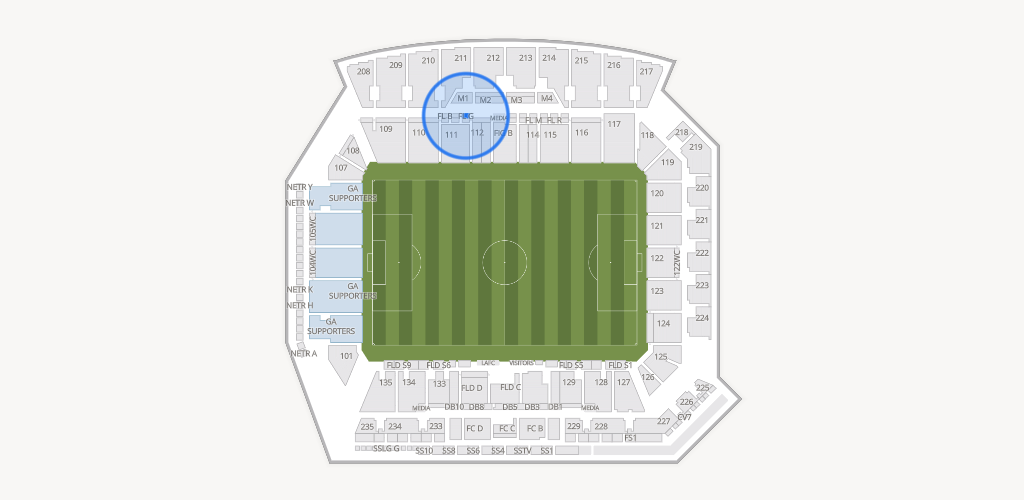 BMO Stadium Seating Chart