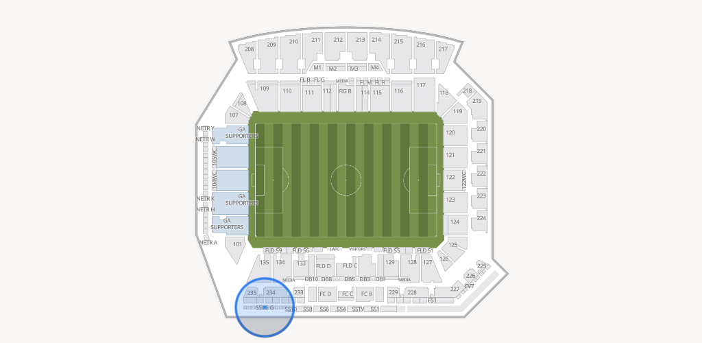 BMO Stadium Seating Chart