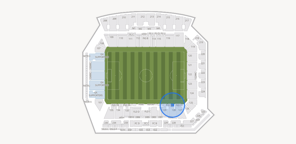 BMO Stadium Seating Chart