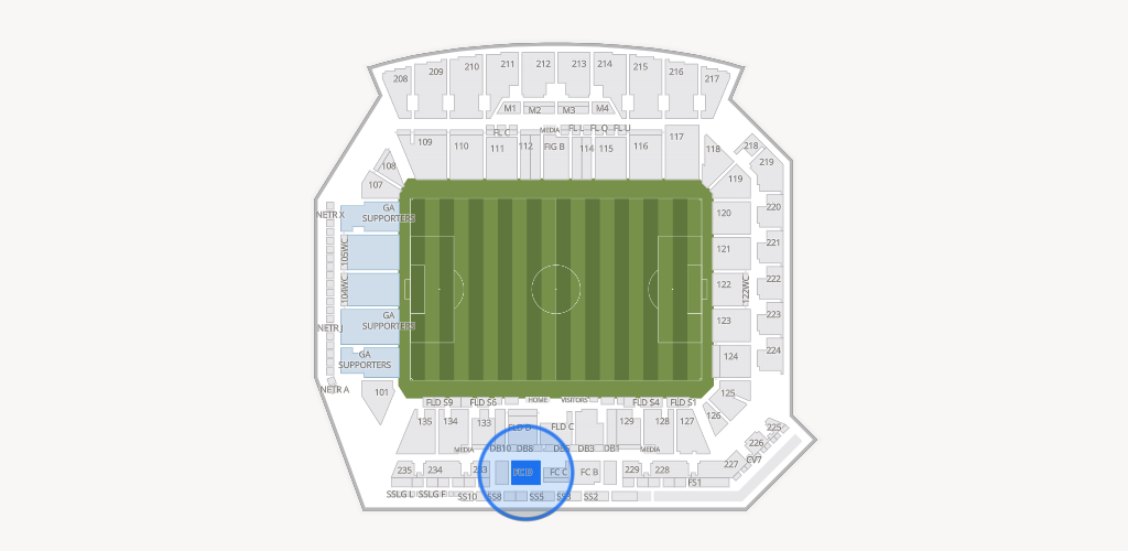 BMO Stadium Seating Chart