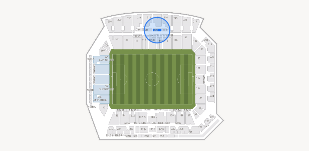 BMO Stadium Seating Chart