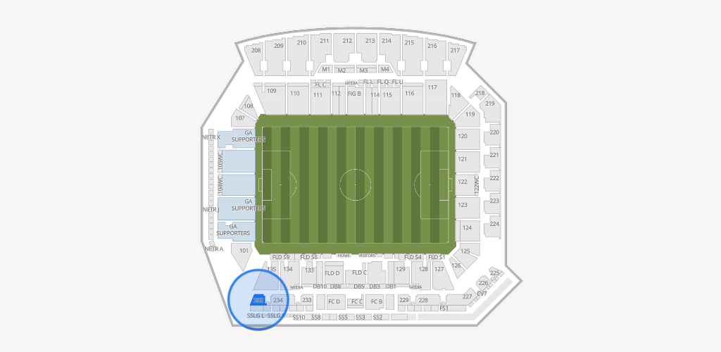 BMO Stadium Seating Chart