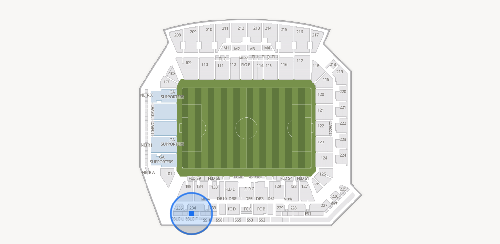 BMO Stadium Seating Chart