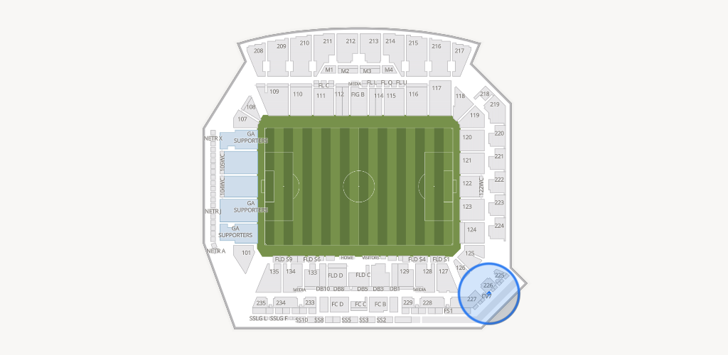 BMO Stadium Seating Chart