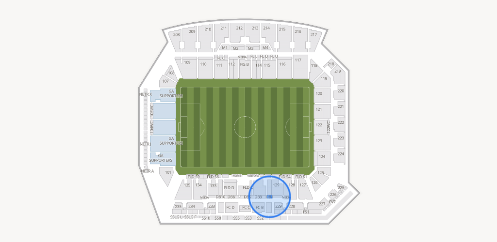 BMO Stadium Seating Chart