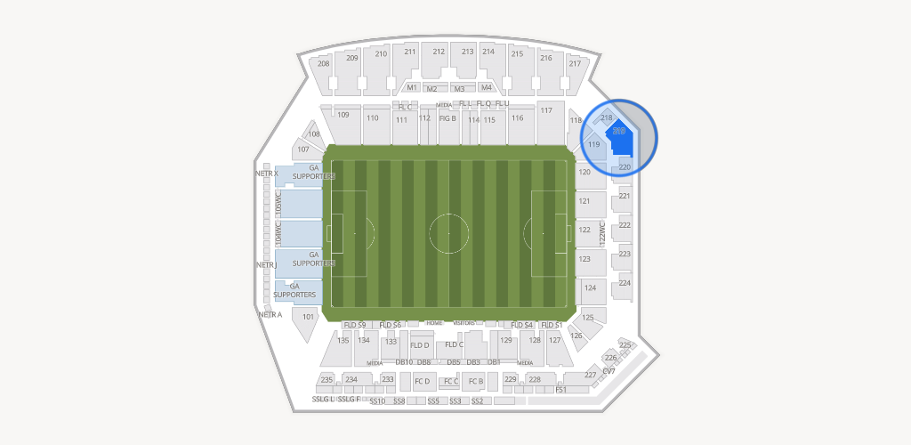 BMO Stadium Seating Chart