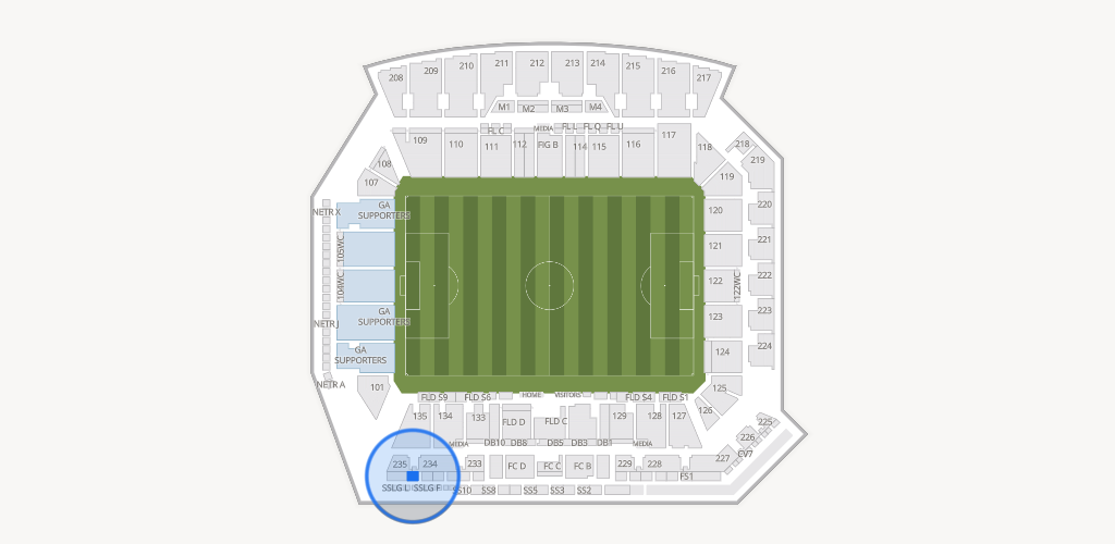 BMO Stadium Seating Chart