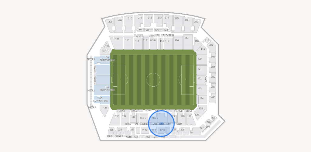 BMO Stadium Seating Chart