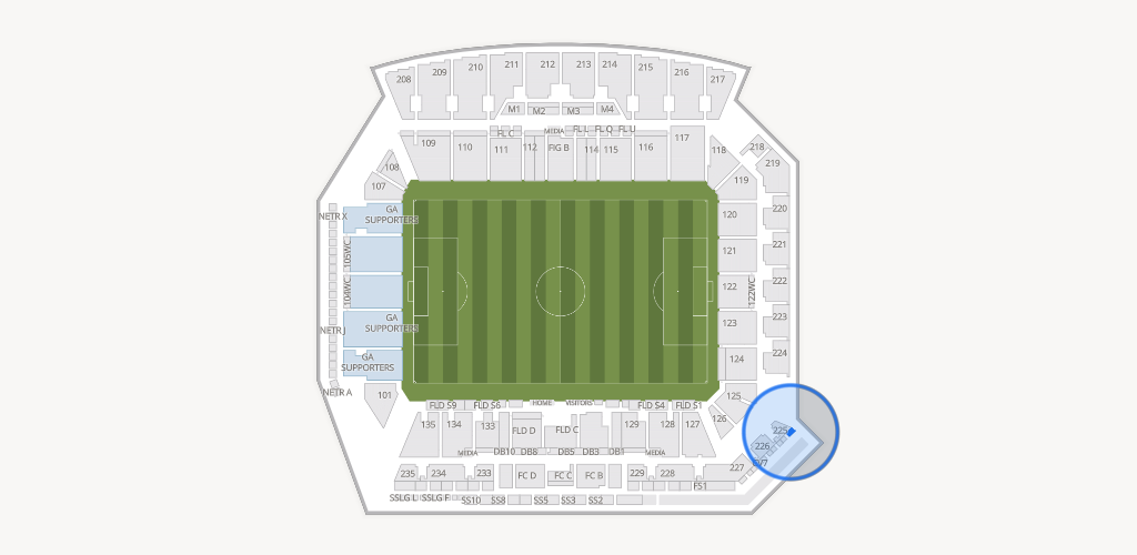 BMO Stadium Seating Chart