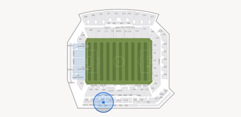 BMO Stadium Seating Chart