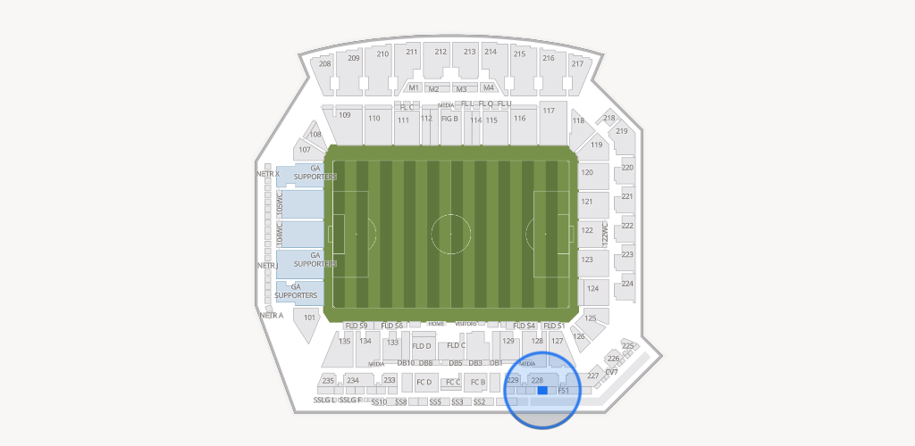 BMO Stadium Seating Chart