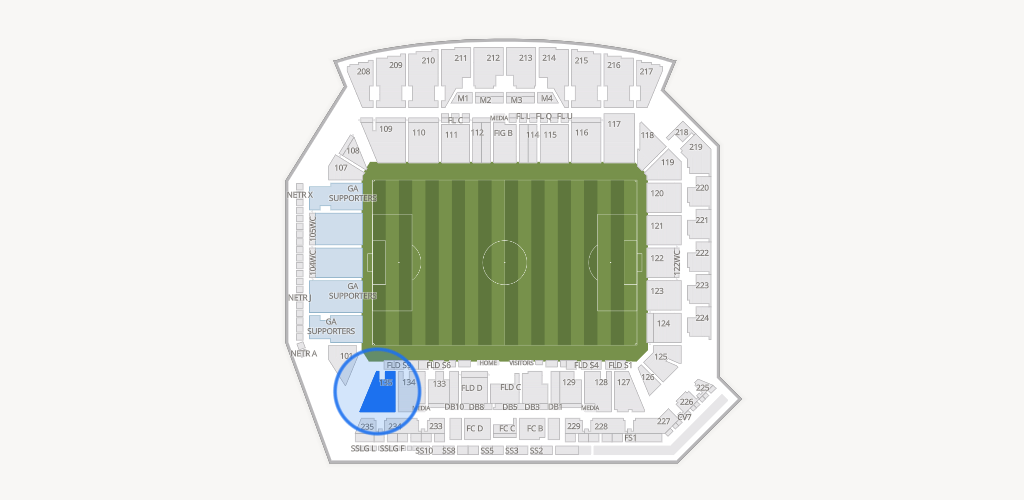 BMO Stadium Seating Chart