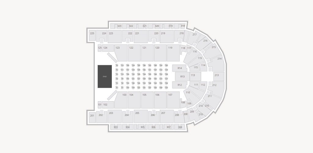 Boardwalk Hall Seating Chart
