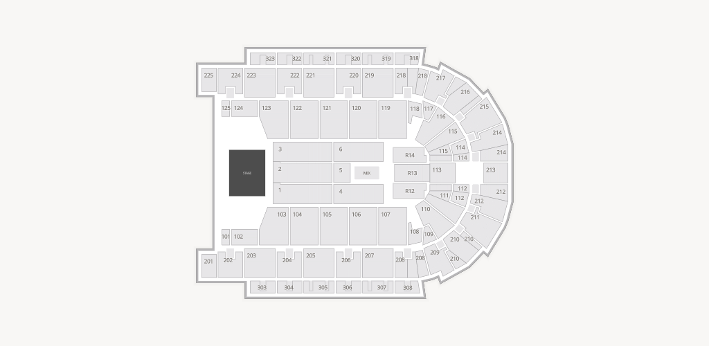 Boardwalk Hall Seating Chart