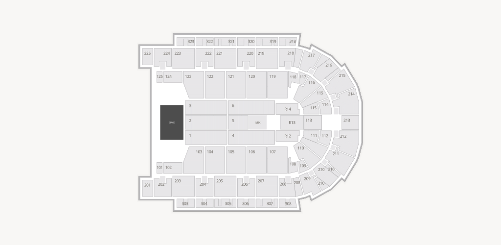 Boardwalk Hall Seating Chart
