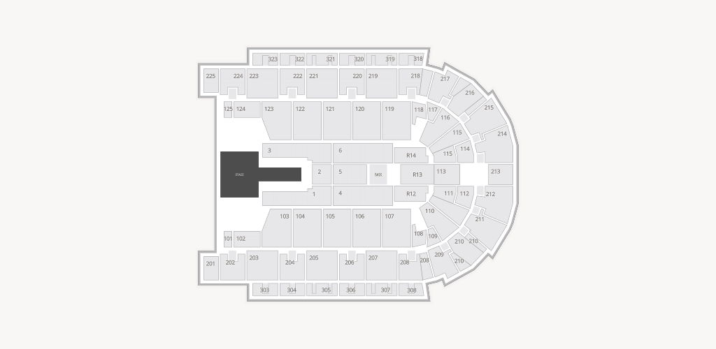 Boardwalk Hall Seating Chart
