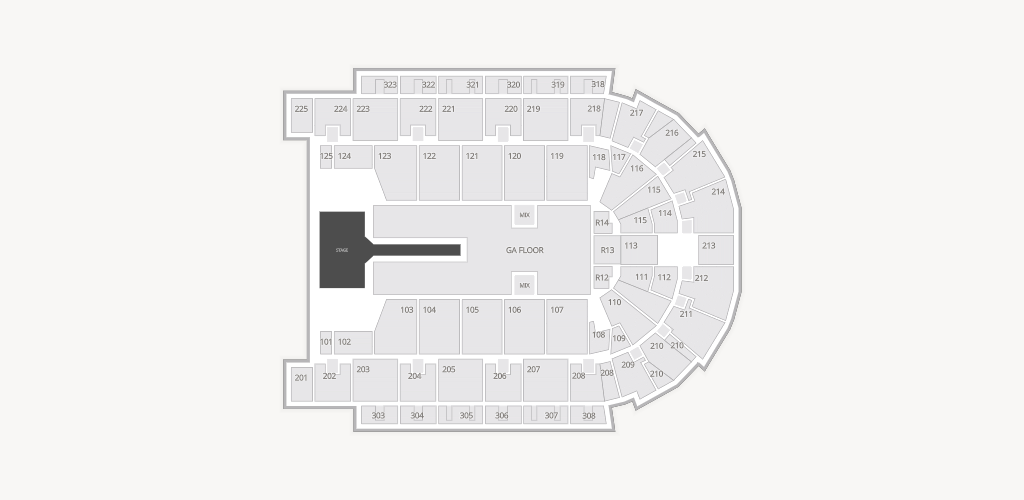 Boardwalk Hall Seating Chart