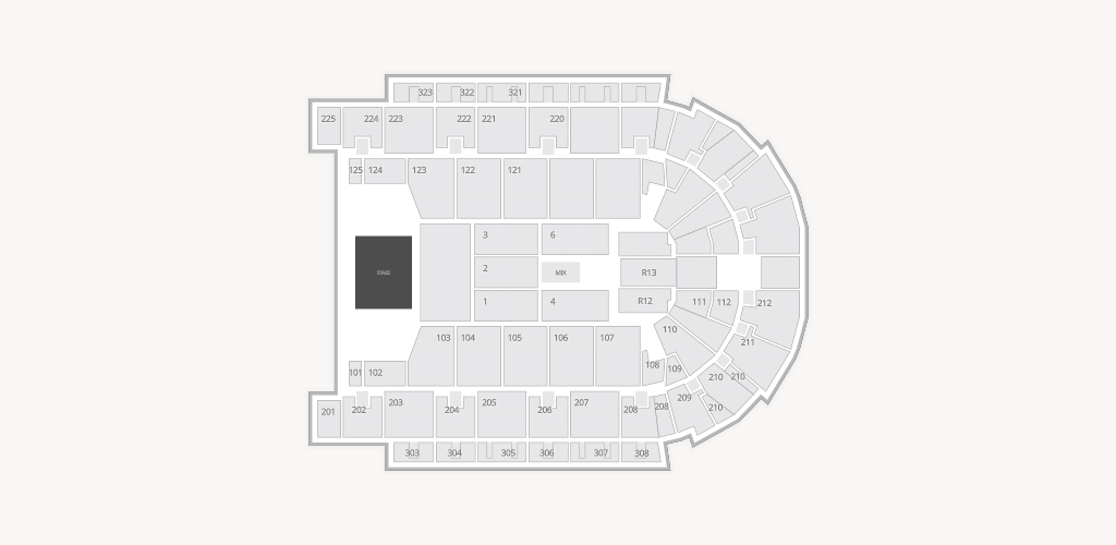 Boardwalk Hall Seating Chart
