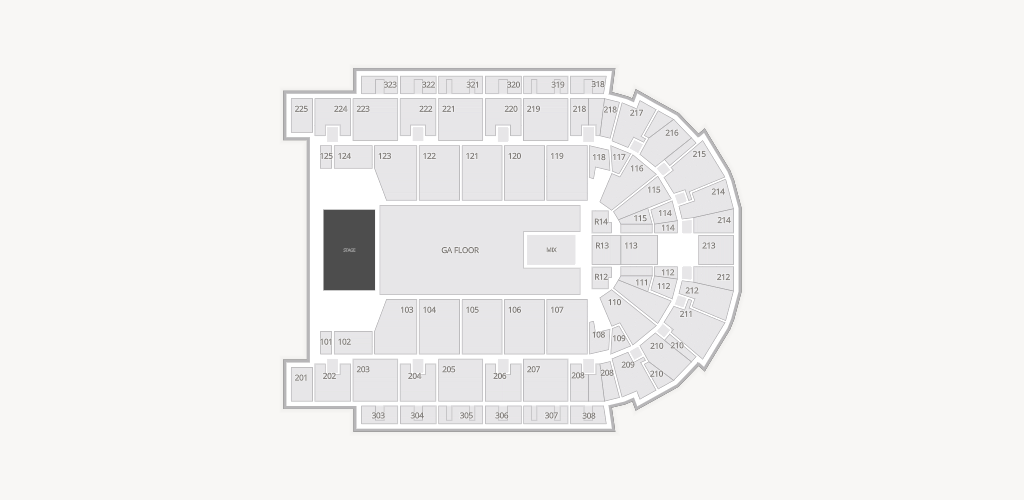 Boardwalk Hall Seating Chart