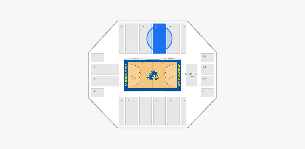 Bob Carpenter Center Seating Chart