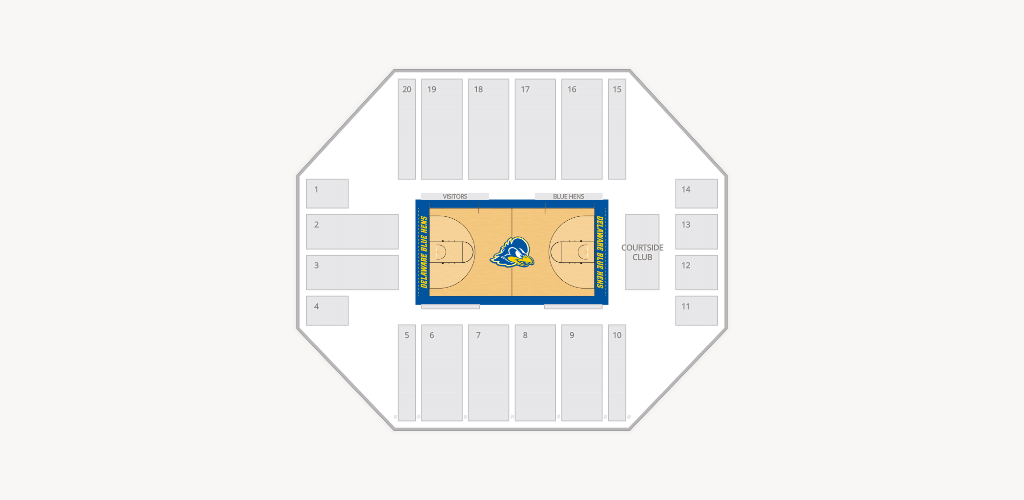 Bob Carpenter Center Seating Chart