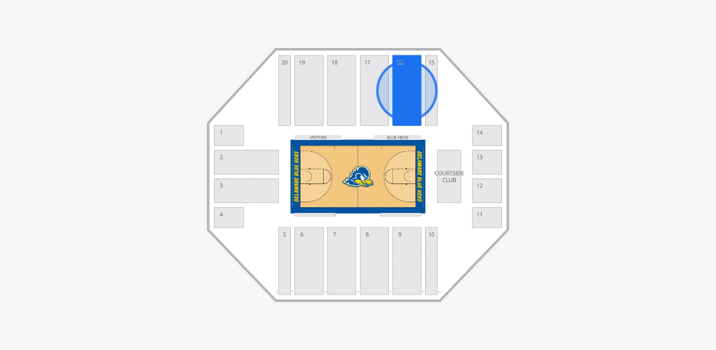 Bob Carpenter Center Seating Chart