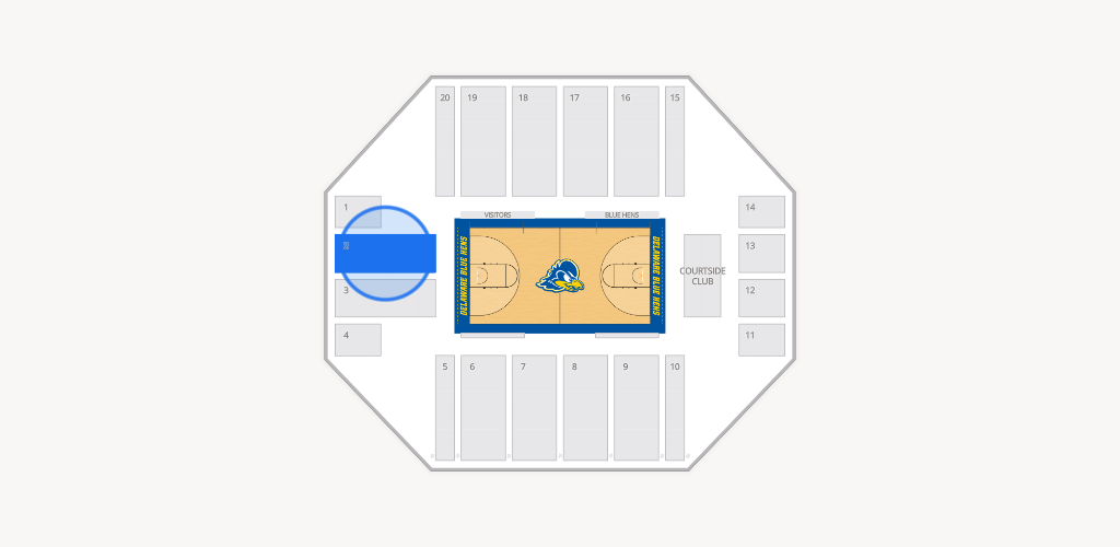 Bob Carpenter Center Seating Chart