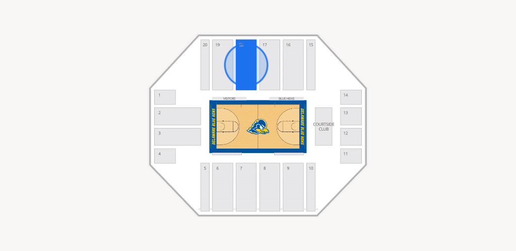 Bob Carpenter Center Seating Chart