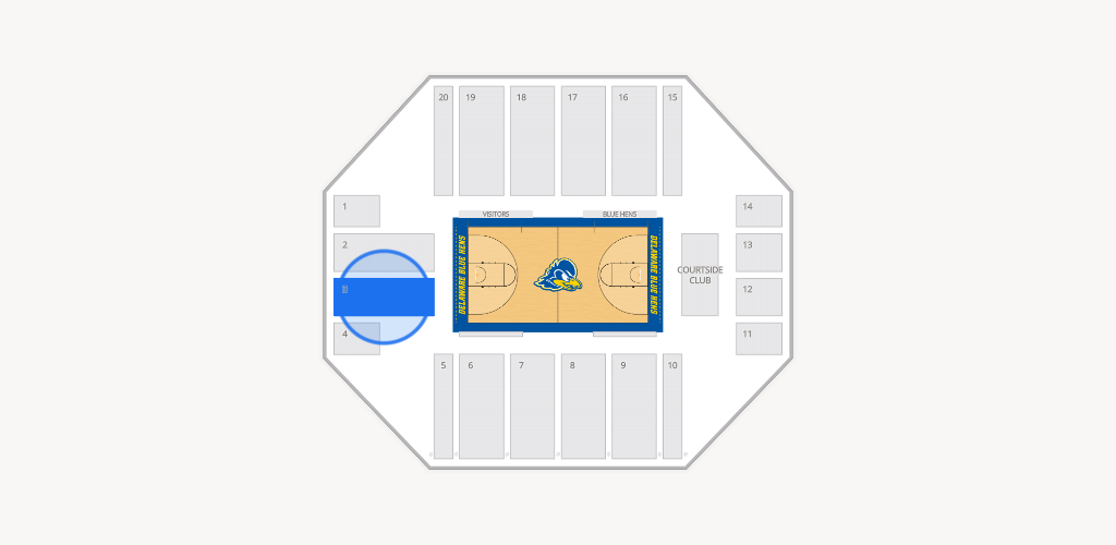 Bob Carpenter Center Seating Chart