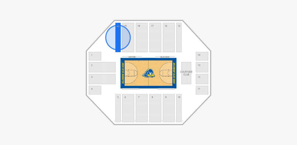 Bob Carpenter Center Seating Chart