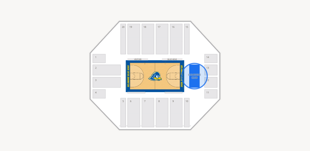 Bob Carpenter Center Seating Chart