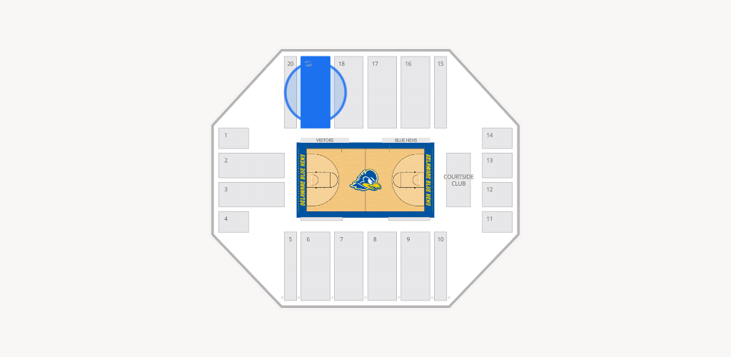 Bob Carpenter Center Seating Chart