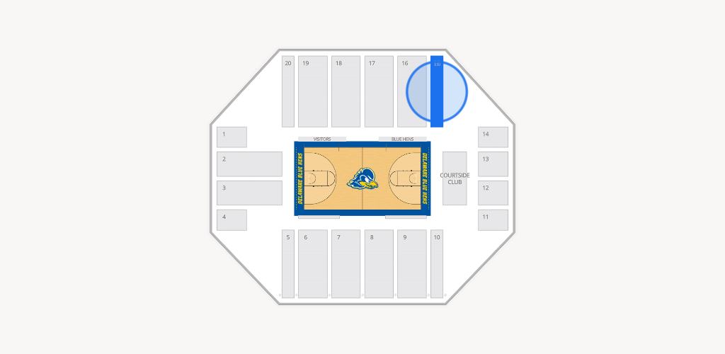 Bob Carpenter Center Seating Chart