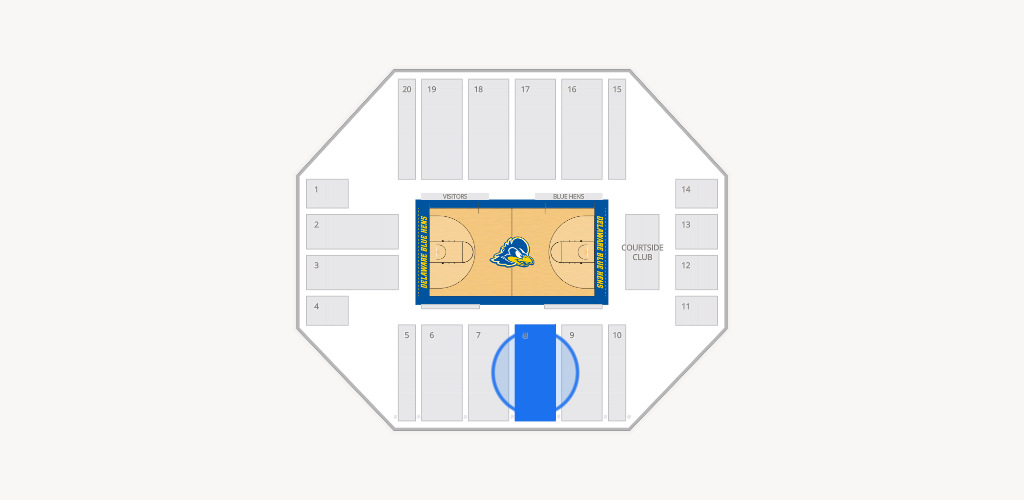 Bob Carpenter Center Seating Chart